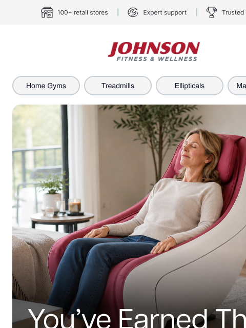 johnsonfit newsletter: Relax. Recover. Recharge.