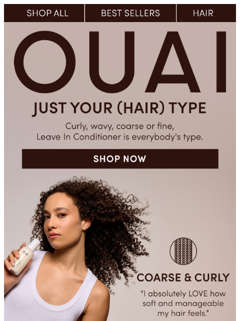 theouai newsletter: The Leave In Conditioner *everybody* loves