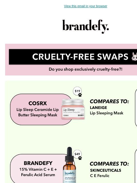 Cruelty-free beauty swaps from the app🐰 ͏‌ ͏‌ ͏‌ ͏‌ ͏‌ ͏‌ ͏‌ ͏‌ ͏‌ ͏‌ ͏‌ ͏‌ ͏‌ ͏‌ ͏‌ ͏‌ ͏‌ ͏‌ ͏‌ ͏‌ ͏‌ ͏‌ ͏‌ ͏‌ ͏‌ ͏‌ ͏‌ ͏‌ ͏‌ ͏‌ ͏‌ ͏‌ ͏‌ ͏‌ ͏‌ ͏‌ ͏‌ ͏‌ ͏‌ ͏‌ ͏‌ ͏‌ ͏‌ ͏‌ ͏‌ ͏‌ ͏‌ ͏‌ ͏‌ ͏‌ ͏‌ ͏‌ ͏‌ ͏‌