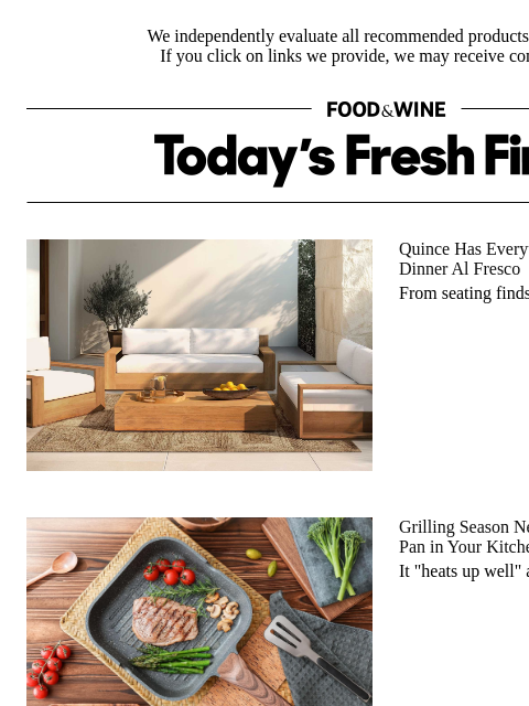 foodandwine newsletter: Grilling Season Never Has to End Thanks to This No...