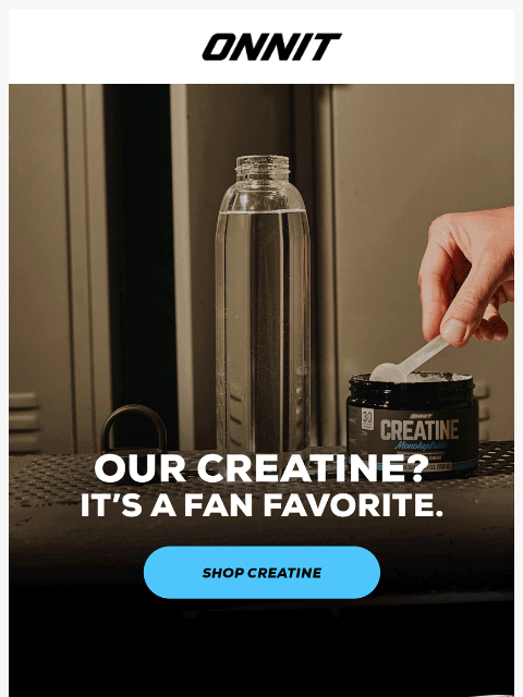 onnit newsletter: "Best Creatine Supplement of 2025"