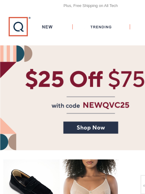 qvcemail newsletter: $25 Off to Find What You Love