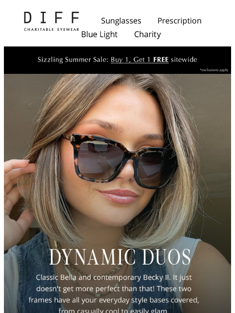 diffeyewear newsletter: The It Girls 👯‍♀️