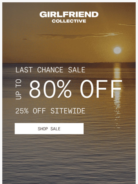 girlfriend newsletter: 80% OFF LUXE FAVORITES