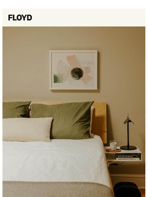 floydhome newsletter: At Home With The Lift Off Bed