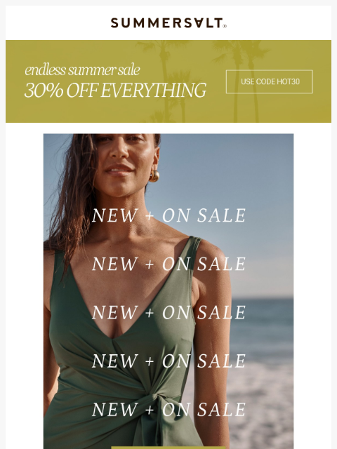 summersalt newsletter: On Sale: The Summer 2025 Collection