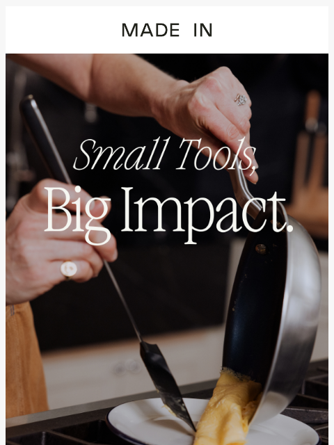 madeincookware newsletter: 5 Chef-Loved Accessories