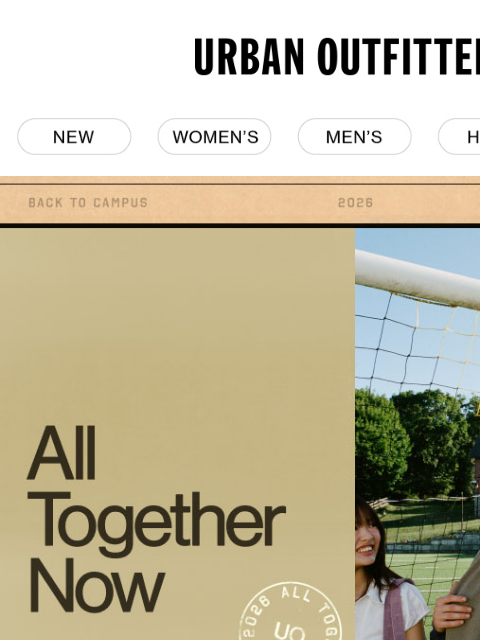 urbanoutfitters newsletter: Get to know our Game Day lineup 🙌