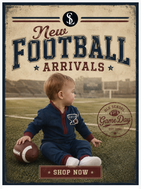 spearmintlove newsletter: 🏈 New Football Arrivals Are Here