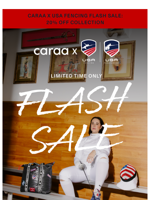 caraa newsletter: 20% Off Your Fencing Favorites