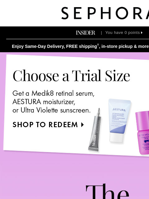 sephora newsletter: They’re always SO good 👑