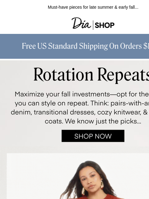 dia newsletter: Closet MVPs You Need Now
