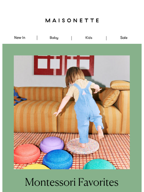 maisonette newsletter: Montessori Must-Haves