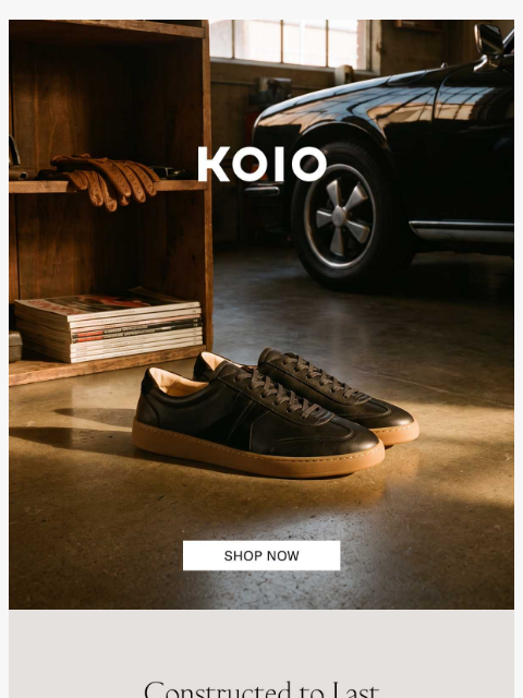 koio newsletter: Inside the Monza: Handcrafted in Florence