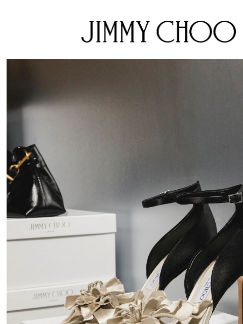 jimmychoo newsletter: In Bloom: Floral Sandals