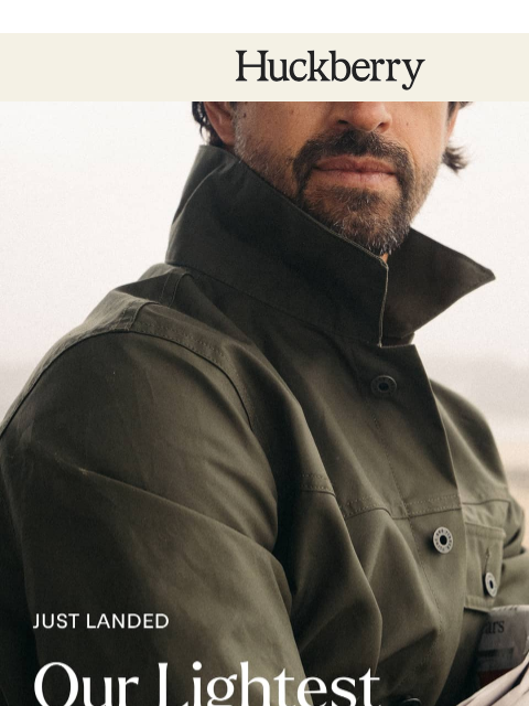 huckberry newsletter: Lightweight Ranger 6 Dry Wax Cotton