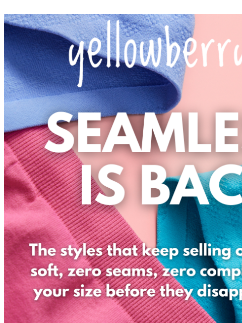 yellowberrycompany newsletter: You Snooze, You Lose