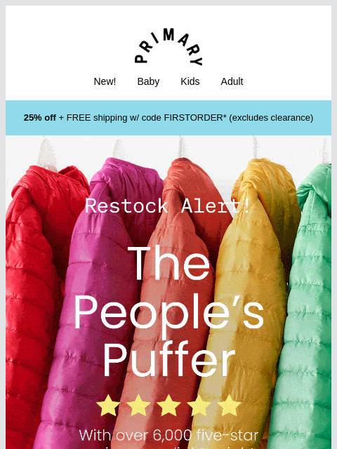 primary newsletter: The Puffer Shop is OPEN!