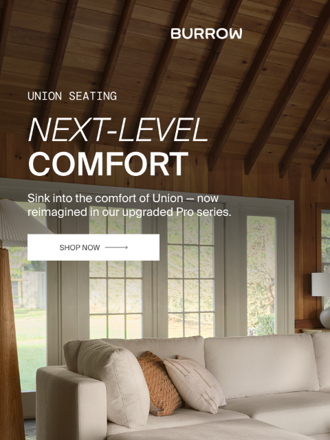 burrow newsletter: Laid-back livin’