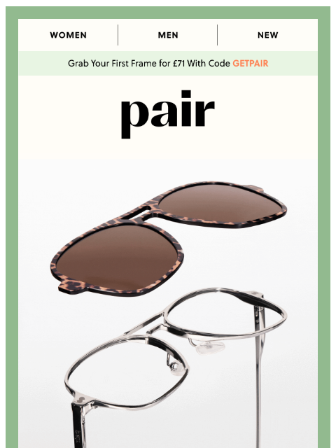paireyewear newsletter: ALL-NEW Pairs Are Coming
