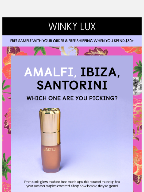 winkylux newsletter: Your Summer Beauty Roundup