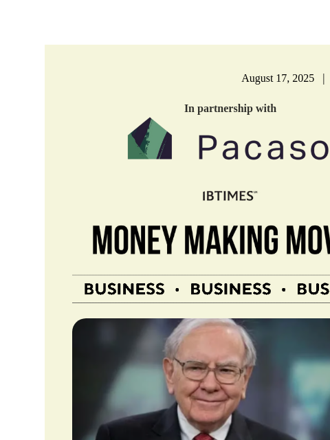 beehiiv newsletter: What Does Buffett’s $ Billions Bet Say About the F...