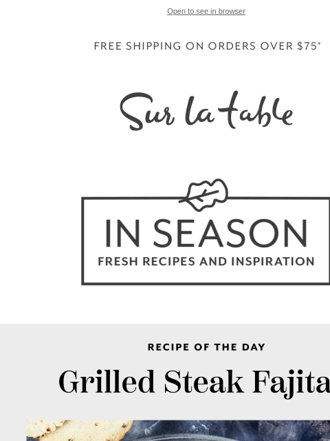 surlatable newsletter: 🌶️ You Bring the Fire. We’ve Got the Fajitas.