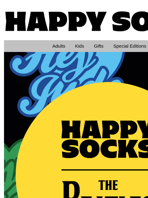 happysocks newsletter: The Beatles Are Back!