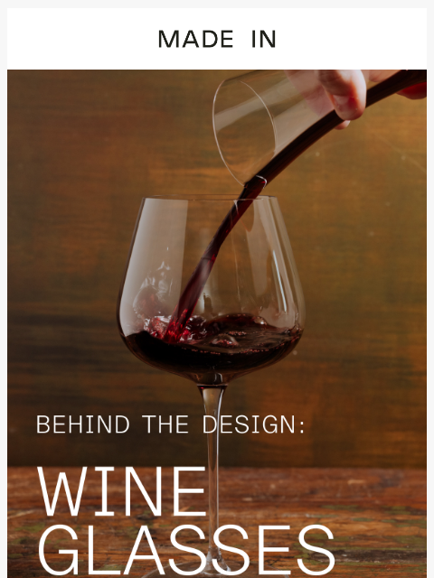 madeincookware newsletter: Why These Glasses Are “Absolutely Perfect”
