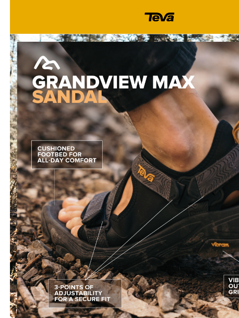 teva newsletter: Tough Where It Counts. Airy Where It Matters.