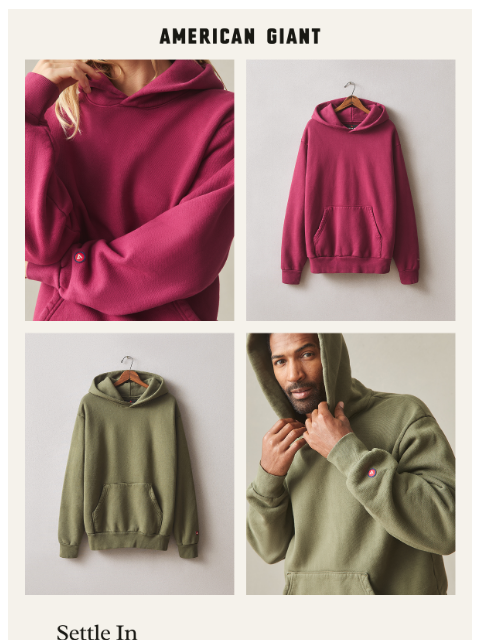 american-giant newsletter: New shades for the American Vintage Pullover