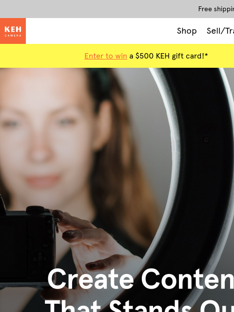keh newsletter: Level up your content creation game