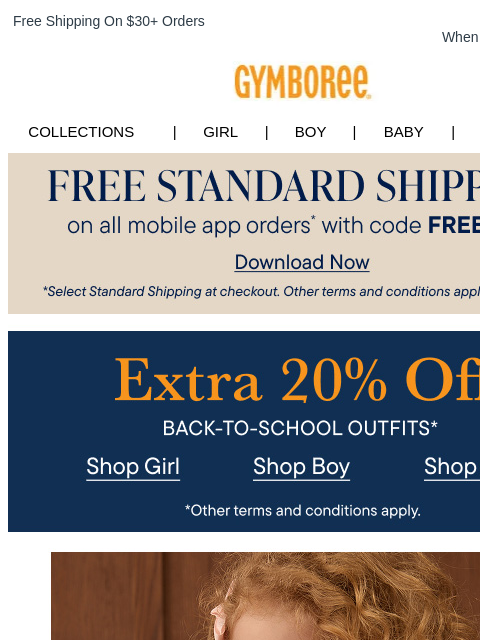 gymboree newsletter: Ballet-Inspired Styles Feat. Premium Fabrics