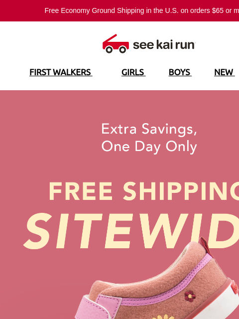 seekairun newsletter: Today Only — Free Shipping on Every Order 📦
