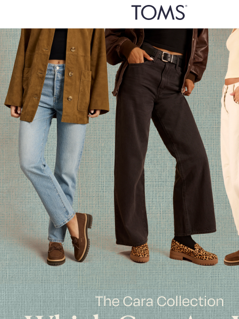toms newsletter: POP QUIZ: Which Cara Loafer are You?