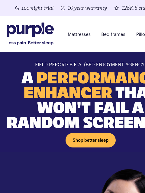 purple newsletter: Your nightly dose of better sleep
