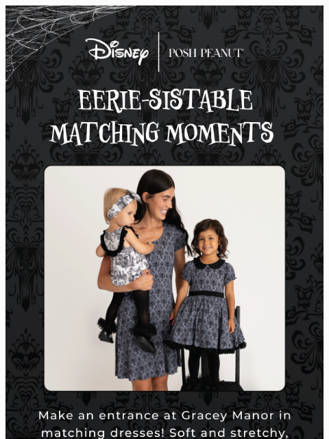 poshpeanut newsletter: 🖤 Matching in Gracey Manor Style