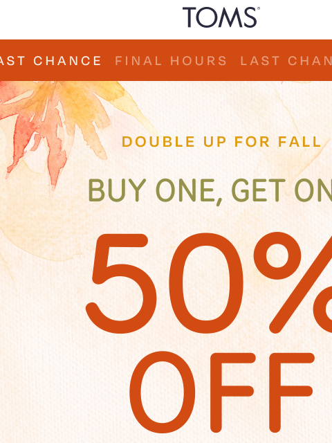 toms newsletter: Final Hours: Double Up Before Midnight 🌙