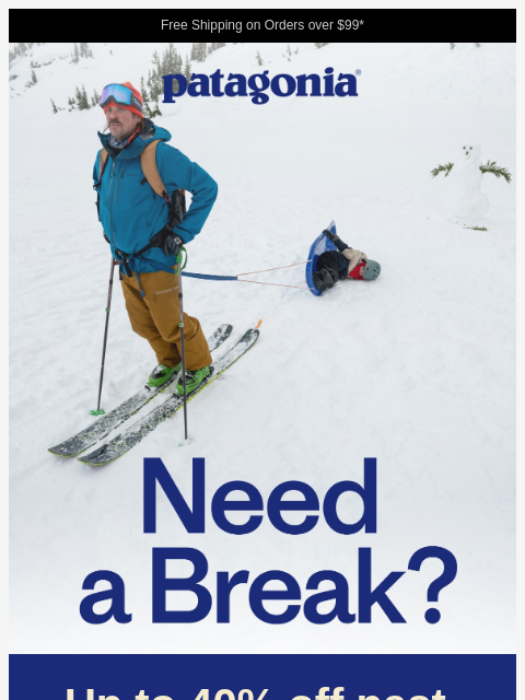 patagonia newsletter: Our summer sale continues