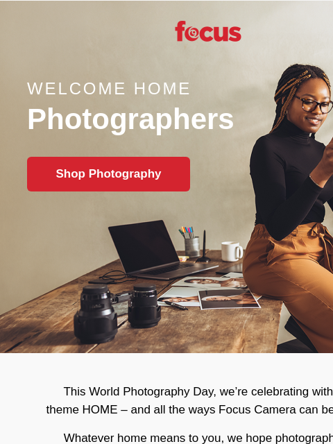 focuscamera newsletter: Celebrate World Photography Day with us in Brookly...