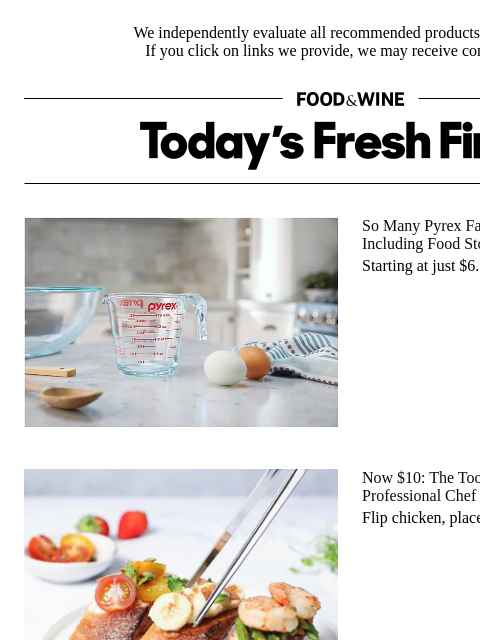 foodandwine newsletter: Now $10: The Tool That Makes Me Feel Like a Profes...