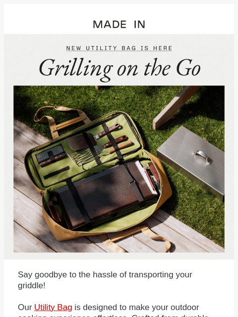 Keep your grilling gear organized and protected, even on-the-go. ͏ ͏ ͏ ͏ ͏ ͏ ͏ ͏ ͏ ͏ ͏ ͏ ͏ ͏ ͏ ͏ ͏ ͏ ͏ ͏ ͏ ͏ ͏ ͏ ͏ ͏ ͏ ͏ ͏ ͏ ͏ ͏ ͏ ͏ ͏ ͏ ͏ ͏ ͏ ͏ ͏ ͏ ͏ ͏ ͏ ͏ ͏ ͏ ͏ ͏ ͏ ͏ ͏ ͏ ͏ ͏ ͏ ͏ ͏ ͏ ͏ ͏ ͏ ͏ ͏ ͏ ͏ ͏