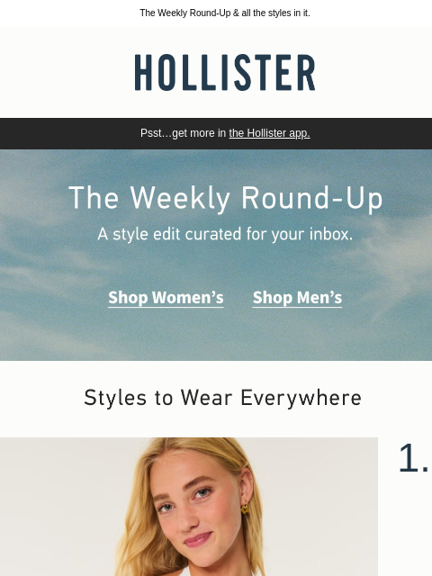 The Weekly Round-Up & all the styles in it. ͏ ͏ ͏ ͏ ͏ ͏ ͏ ͏ ͏ ͏ ͏ ͏ ͏ ͏ ͏ ͏ ͏ ͏ ͏ ͏ ͏ ͏ ͏ ͏ ͏ ͏ ͏ ͏ ͏ ͏ ͏ ͏ ͏ ͏ ͏ ͏ ͏ ͏ ͏ ͏ ͏ ͏ ͏ ͏ ͏ ͏ ͏ ͏ ͏ ͏ ͏ ͏ ͏ ͏ ͏ ͏ ͏ ͏ ͏ ͏ ͏ ͏ ͏ ͏ ͏ ͏ ͏ ͏ ͏ ͏ ͏ ͏ ͏ ͏ ͏ ͏ ͏