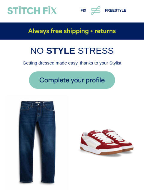 stitchfix newsletter: Style upgrade in progress