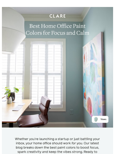 clare newsletter: WFH? Make your office work for you!