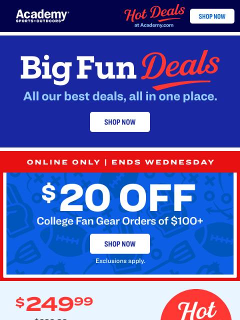 academy newsletter: Check Out This Smoking-Hot Griddle Deal