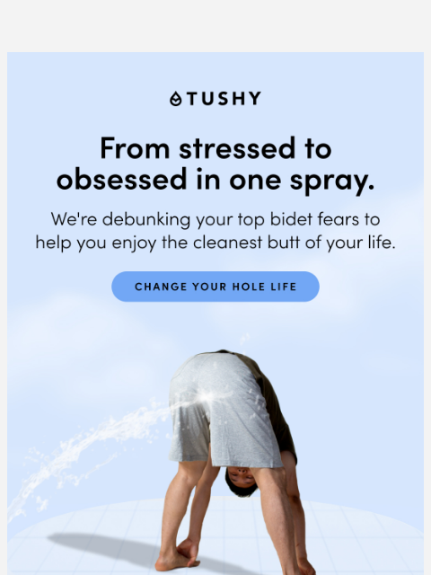 hellotushy newsletter: Bidet-phobic?