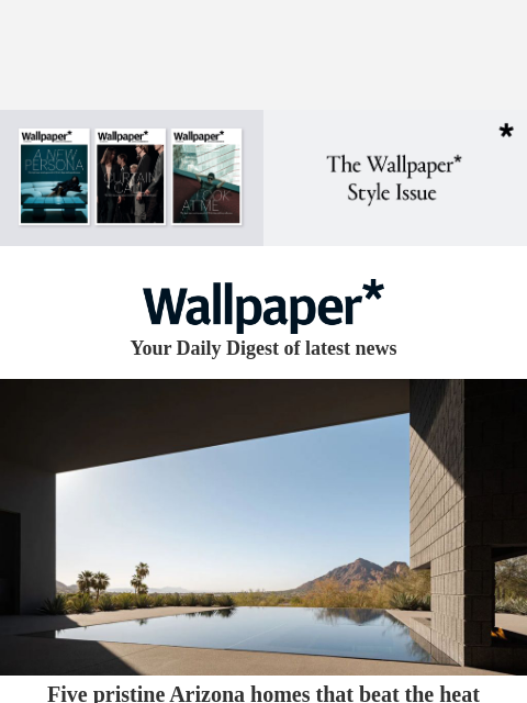 futureplc newsletter: Five Arizona homes that beat the heat