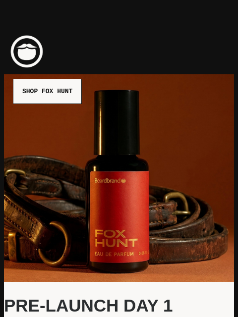 beardbrand newsletter: The NEW Fox Hunt Cologne Is Here
