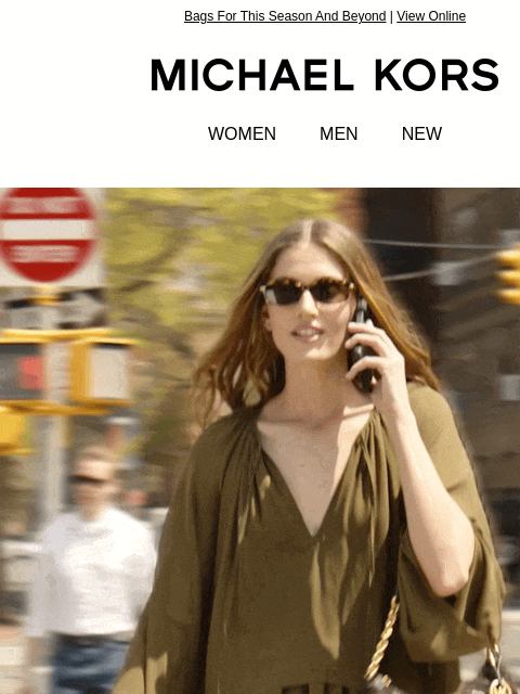 michaelkorsmail newsletter: Summer Weather, Fall Vibes